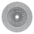 DFC 99-04 Ford Expedition Front Right Drilled & Slotted Geoperformance Rotor