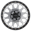 Method MR305 NV 18x9 +18mm Offset 6x135 94mm CB Matte Black Wheel