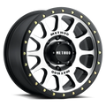 Method MR305 NV 18x9 +18mm Offset 6x135 94mm CB Matte Black Wheel
