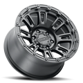 Raceline 956B Compass 17x8.5in / 5x150 BP / 0mm Offset / 110.3mm Bore - Satin Black Wheel