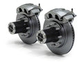 JK: Tera CRD60 Front Axle 8-Lug Locking Hub Conversion Kit w Slotted Big Rotors