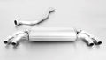 Remus 2015 Audi S1 Quattro Axle Back Exhaust w/Angled Chrome Tail Pipe Set