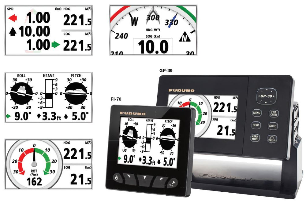 SAT. COMPASS, 4 ANTENNA, NMEA 0183