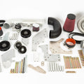 Carbureted Small Block Chevrolet Supercharging System w/V-1 H/D T-Trim Satin