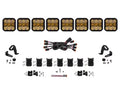 Diode Dynamics SS5 Pro Universal CrossLink 8-Pod Lightbar - Yellow Combo
