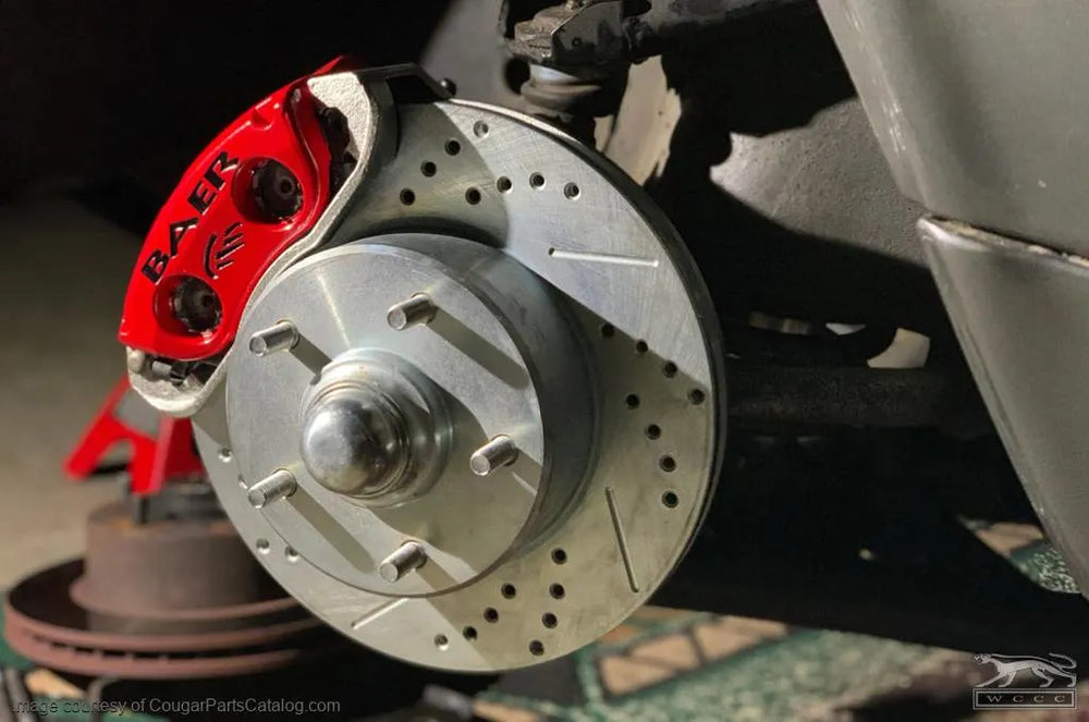 14 Pro Brake Sys Frt Red 71-73 Ford