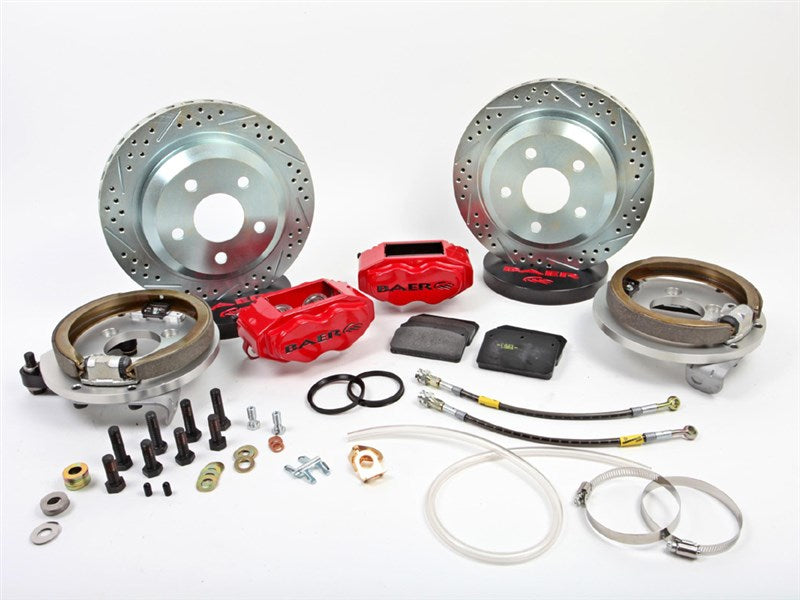 12 SS4 Brake Sys RR Red 90-93 Saleen