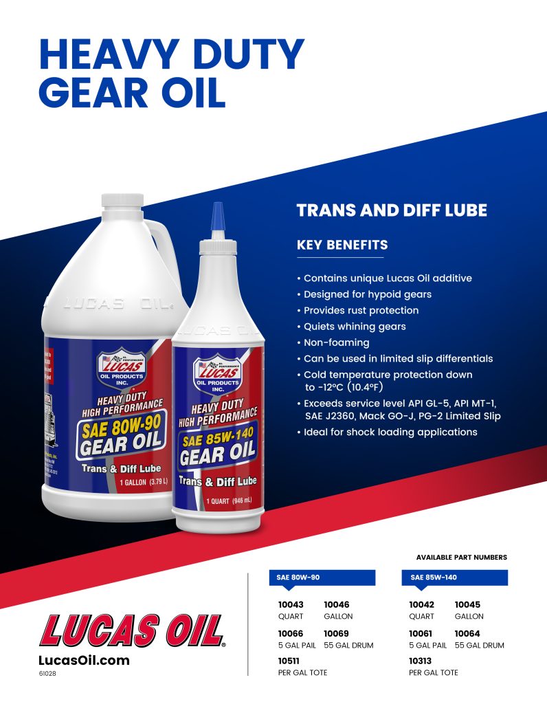 SAE 85W140 PLUS H/D GEAR OIL/1X1/55 GALLON DRUM