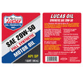 SYNTHETIC SAE 20W50 MOTOR OIL/1X1/55 GALLON DRUM