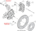 Wilwood C5/C6 Corvette Rear Kit 12.00x1.03 Rotor
