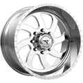 AW76 22X12 8X170 POLISHED -40MM