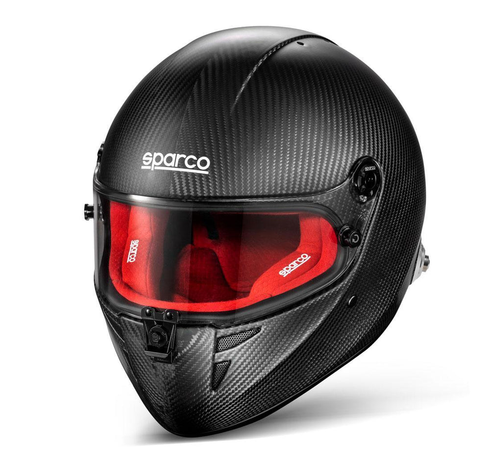 Sparco Stealth RF Helmet - Large - Carbon/Red