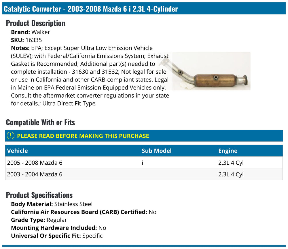 CONVERTER-DIRECT FIT