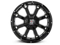 BUCK 25 20X10 6X135/6X5.5 BLACK (24 MM)