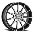 Maxxim Champ 14x6 8x100/114.3 ET38 Machined Face / Gloss Black