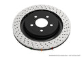 DBA 17-21 Honda Civic Type R Hatch Rear 4000 Series Drilled Rotor