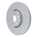 R1 06-20 Lexus Gs350 Left Front Drilled & Slotted Geo-Carbon Rotor