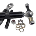 9095 MALIBU/CHEVELLE TRACKER ADJ TIE ROD ENDS 9.775IN SLEEVE BLACK ECOATED