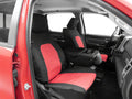 Covercraft 19-24 Dodge Ram 1500 Endura PrecisionFit Custom Front Row Seat Covers - Red/Black