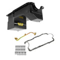 7qt Oil Pan Kit RR Sump SBF 351W 79-93 Black