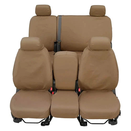 CUSTOM SEAT SAVER SECOND ROW POLYCOTTON TAUPE