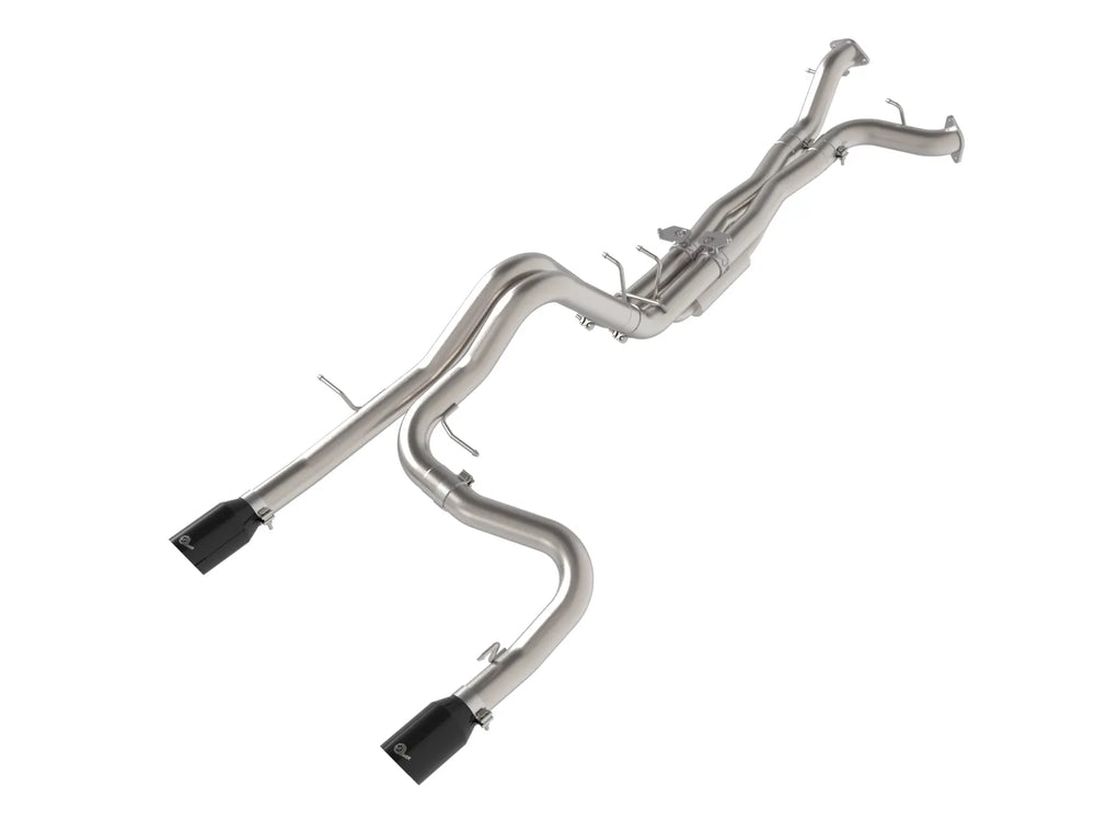 aFe black cat-back exhaust