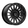~(34 lbs. 21X21X12)~ IMPACT 18x9 6x114.30 SATIN BLACK (18 mm)