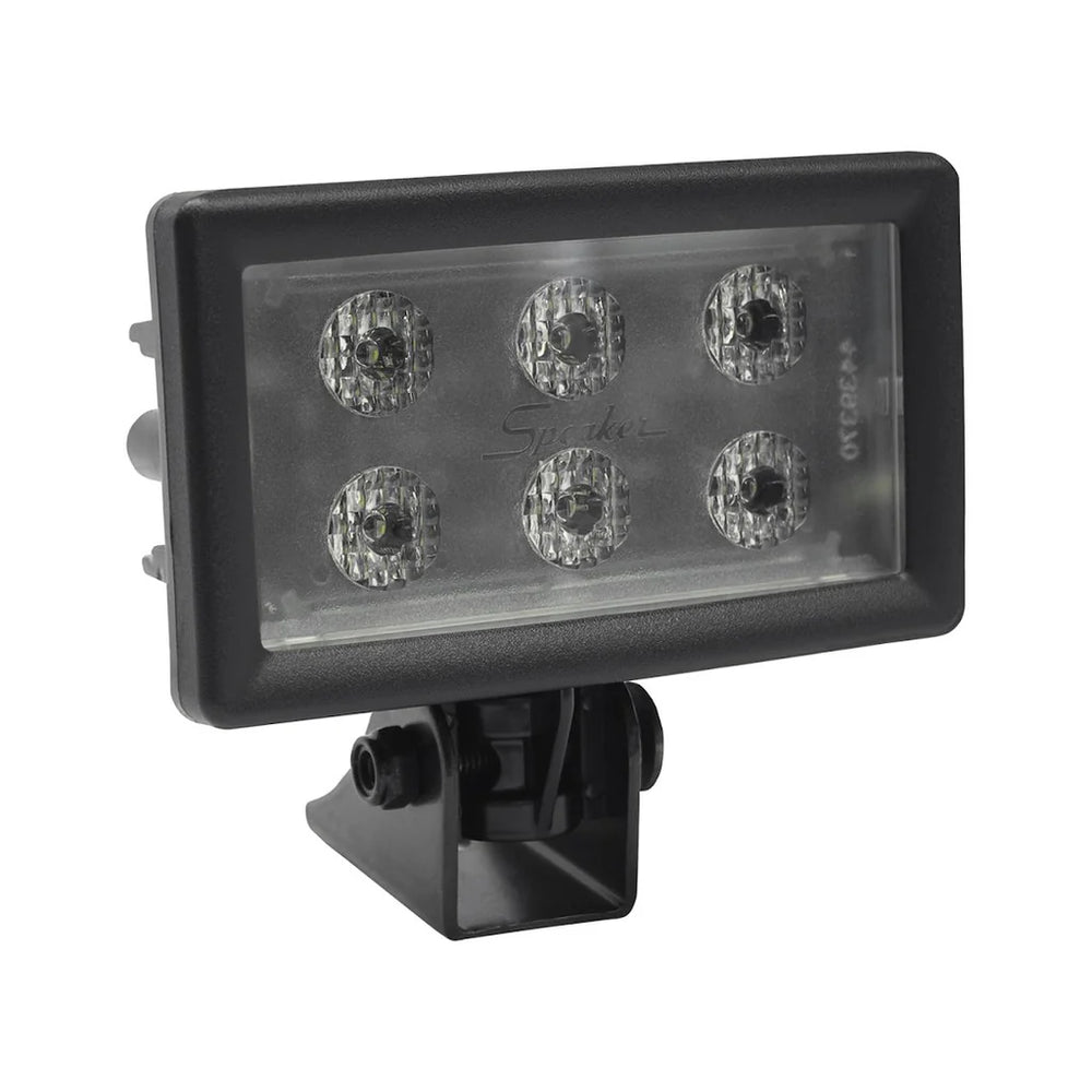 806F MODEL 12V LED WORK LIGHT W/FLOOD BEAM PATTERN & FENDER MOUNT