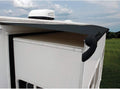 SLIDE TOPPER DELUXE W/RAIL BLACK 150IN