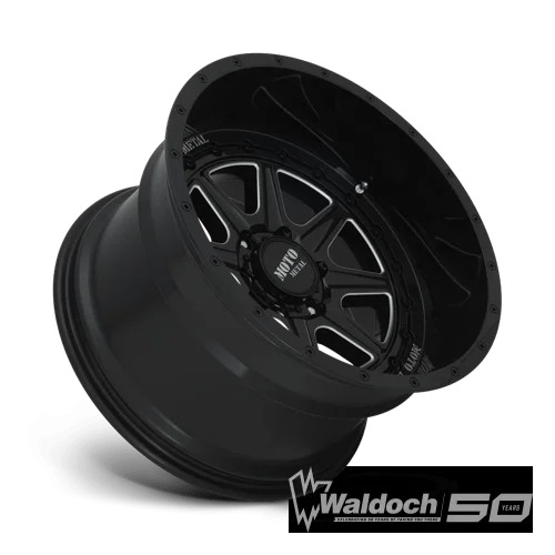 MO801 22X12 6X5.5 G-BLK MILL -44MM