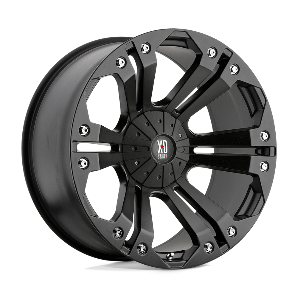 KMC XD SERIES 18x9 778 MONSTER MATTE BLACK 5X5.5/150 bp 6.38 b/s 35 offset