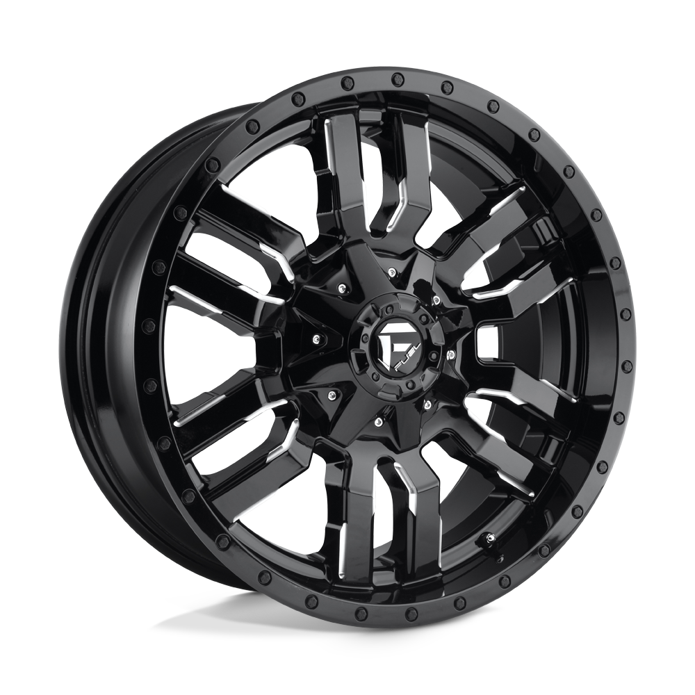 D595 20X9 5X5.5/150 GL-BLK-MIL 1MM