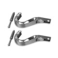 Billet Trunk Hinges Matte Black