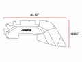 FRONT JEEP JL INNER FENDER LINERS