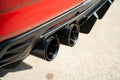 Corsa 2016-2024 Chevrolet Camaro SS / ZL1 Valved Axle-Back Exhaust w/ Carbon Fiber Quad Tips