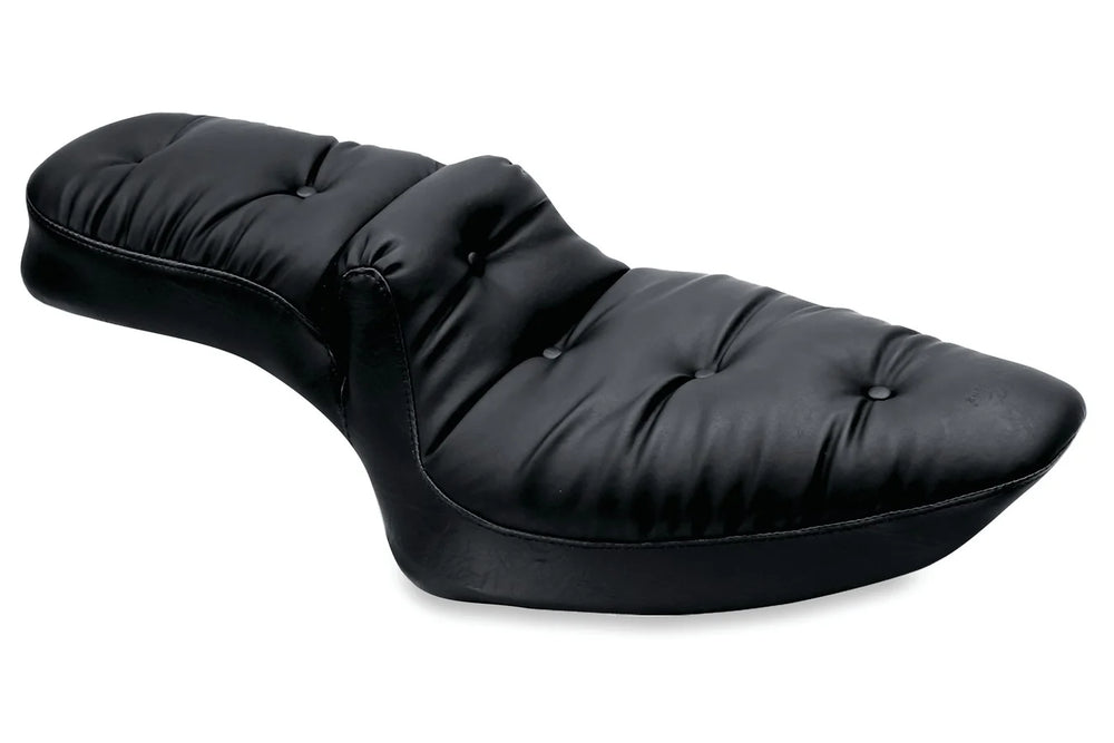 Mustang 04-21 Harley Sportster Duke 1PC Seat Regal - Black