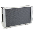 123 SERIES RADIATOR UNIVERSAL GM 26IN CORE SHROUD & FAN LS CONV MANUAL TRANSMI