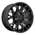 D772 22X10 5X4.5/5.0 BLK-OUT -18MM