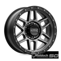 MESA 20X9 8X165.10 SATIN BLACK W/ G