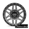 MESA 20X9 8X165.10 SATIN BLACK W/ G