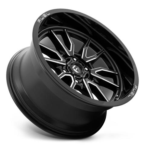 D761 20X10 8X170 G-BLK MILL -18MM