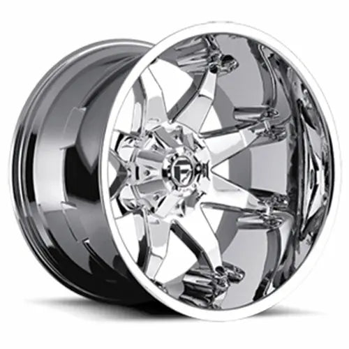 ~(42 lbs. 23X23X12)~ OCTANE 20x9 6x135.00/6x139.70 CHROME PLATED (-12 mm)
