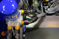 Greddy oil cooler close-up