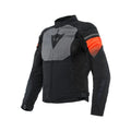 Dainese Air Fast Tex Jacket Black/Gray/Fluorescent-Red Size - 52