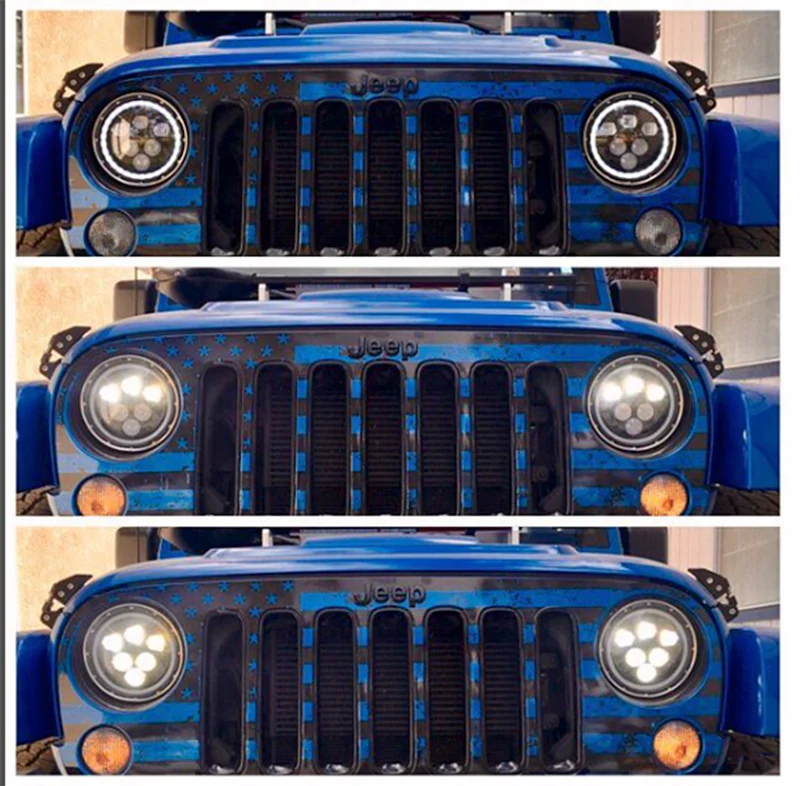 7 INCH HEADLIGHT 60 WATT HIGH/LOW W