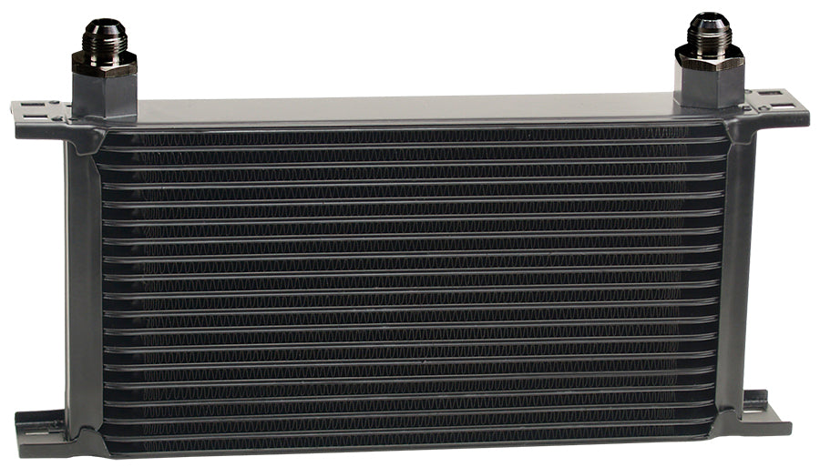 ~(3.4 lbs. 18X8X2)~ Stacked Plate Oil Cooler 19 Row -8AN Inlets