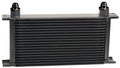~(3.4 lbs. 18X8X2)~ Stacked Plate Oil Cooler 19 Row -8AN Inlets