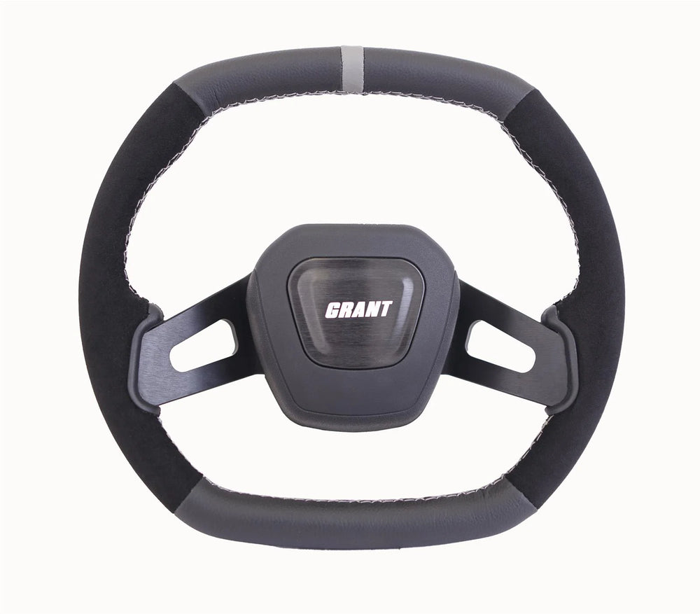C8 Performance Steering Wheel Grey Center Stripe