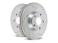 Power Stop 00-05 Ford Excursion Rear Evolution Drilled & Slotted Rotors - Pair