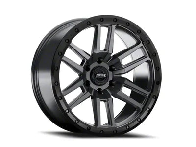 Torque Pritchett Anthracite w/Black Lip 17x9 6x5.5 0mm